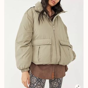Free People Duvet Bomber